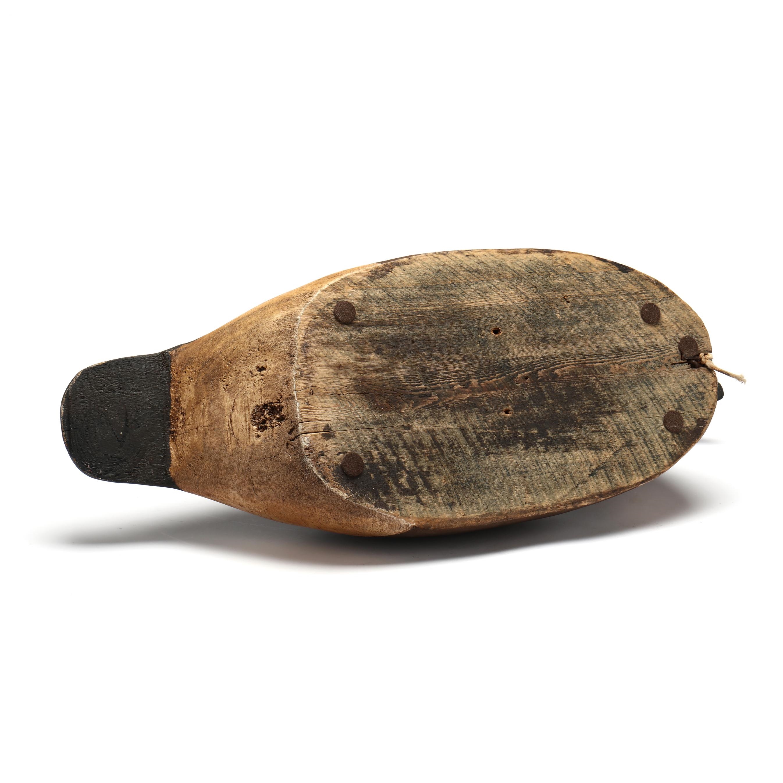 Artwork by Clarence White, Goose, Made of carved and painted wood