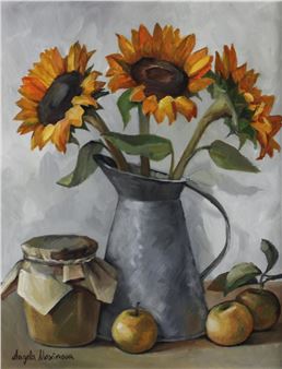 Sunflowers and Apples - Angela Maximova