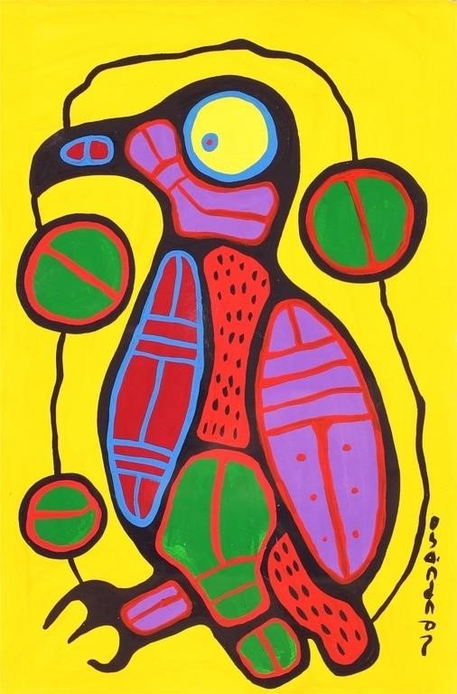 BIRD by Norval Morrisseau, 1980s
