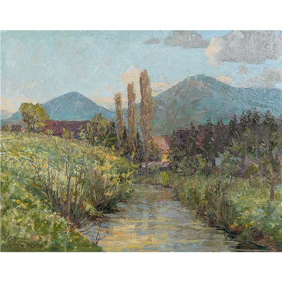 Adalbert Sutor | Summer Landscape (1936) | MutualArt