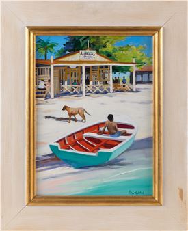 "Johnno's Beach Stop". - Shari Erickson