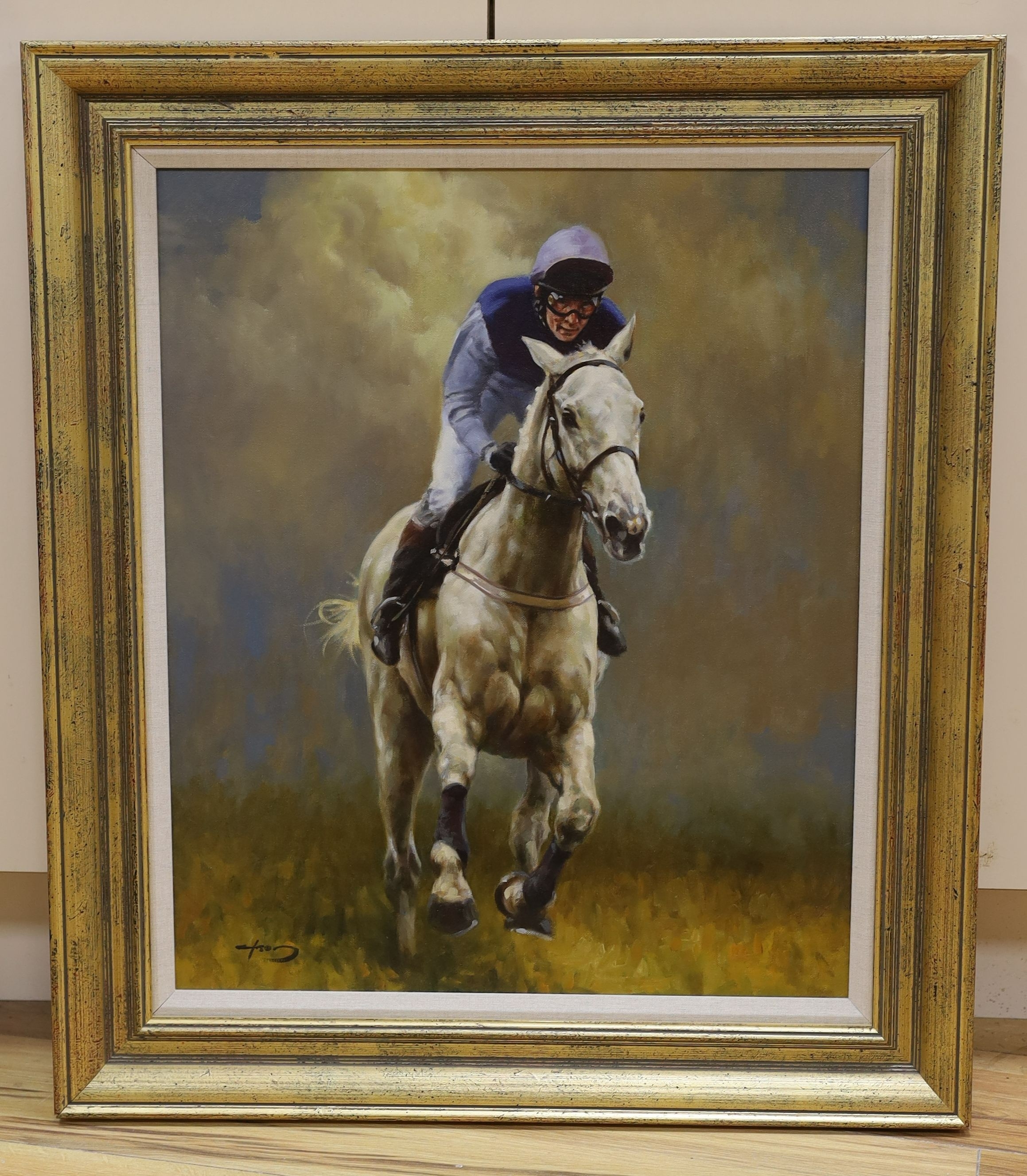 Graham Ison | Richard Dunwoody on Desert Orchid | MutualArt