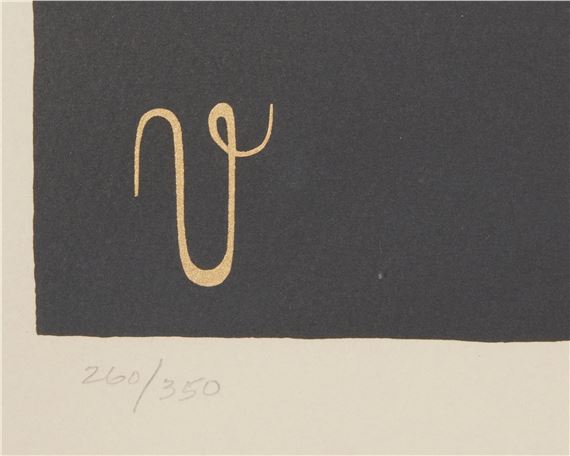 Erté | V from the Alphabet Series | MutualArt