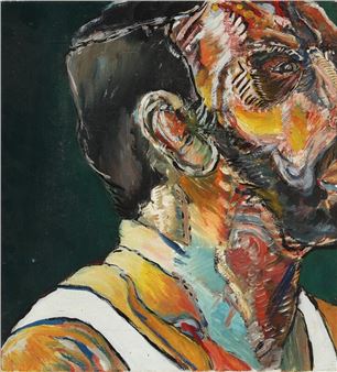 Vredt selvportræt - Anders Kirkegaard