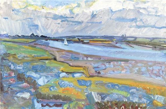 Sailing on the Pyefleet by Hugh Cronyn