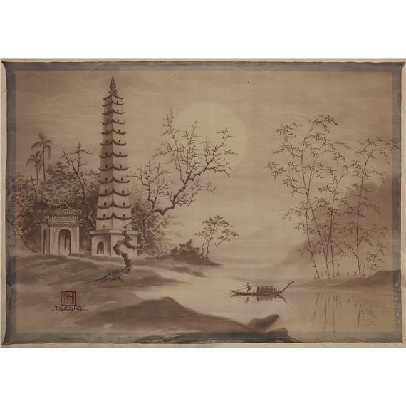 Pagode au bord de l’eau by Bui Huy Hieu