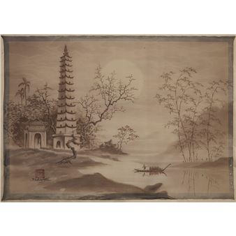 Pagode au bord de l’eau - Bui Huy Hieu