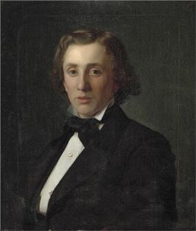 Portrait of Johannes Heimdal Fenger - Frederik Vermehren