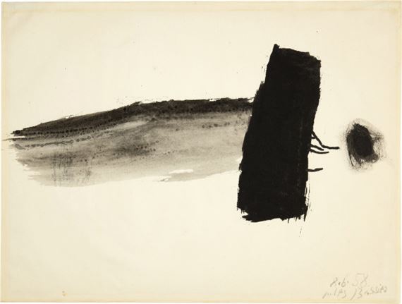 Julius Bissier | 8.6.58 (1958) | MutualArt