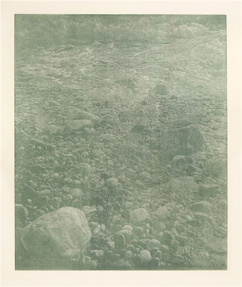 Cima del Mar by Franz Gertsch, 1990