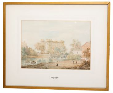 Nunney Castle by Thomas Sandby