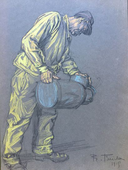 Raphael Freida | Character studies | MutualArt
