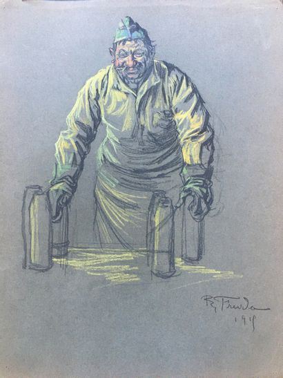 Raphael Freida | Character studies | MutualArt