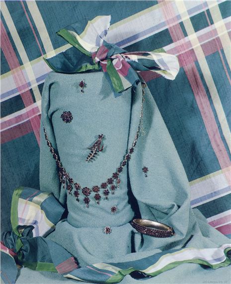 Garnet jewelry arrangement