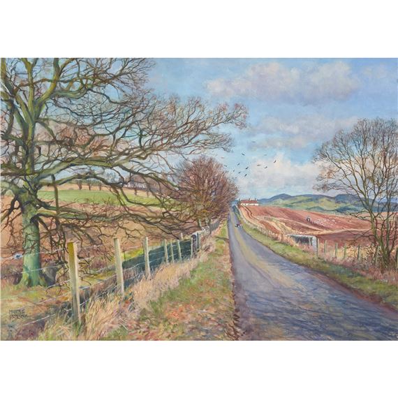 COULSTON ROAD NEAR NEWTYLE by James McIntosh Patrick‏