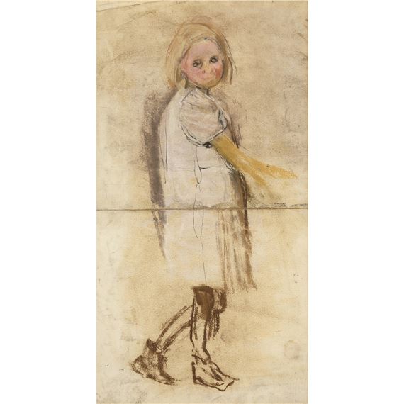STUDY OF A YOUNG GIRL
