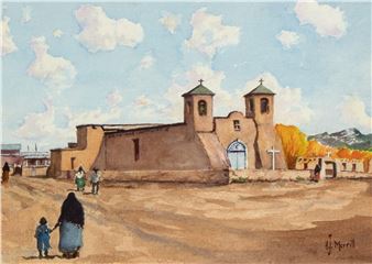 San Francisco de Asis, Ranchos de Taos - Arthur J. Merrill