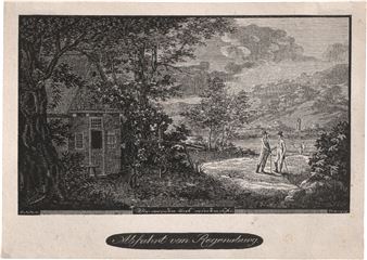 Abfahrt aus Regensburg - Friedrich Wilhelm Gubitz