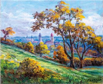 Nagybányai táj - Sebestyén Shakirov