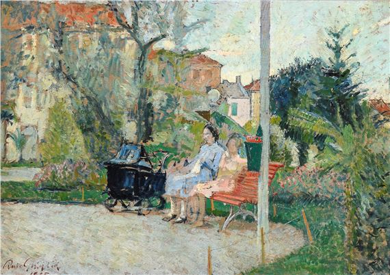 Al parco by Paolo Ghiglia, 1965