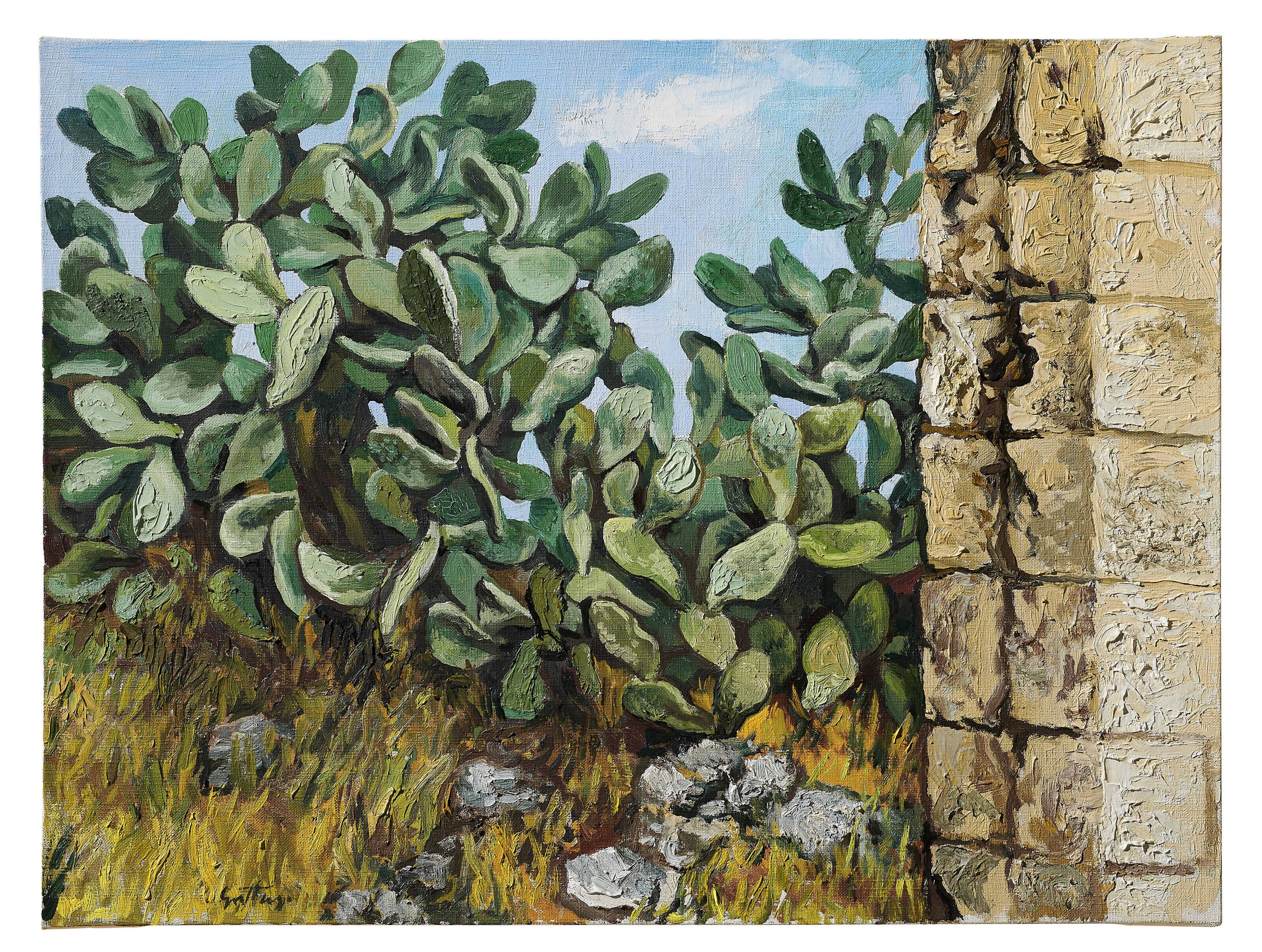 Cactus by Renato Guttuso, 1976