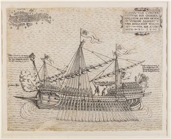 Warhaftige conterfettung der grossen galleen so von neuen zu Venedig.... - Balthasar Jenichen