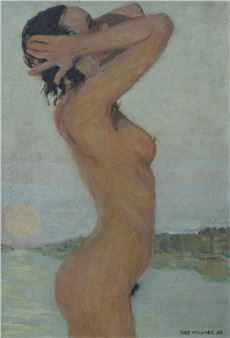 Po kąpieli - Tadeusz Filipiak