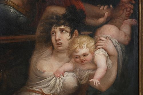 Artwork by Salvador Mayol, "LA MATANZA DE LOS INOCENTES", Made of Oil on canvas