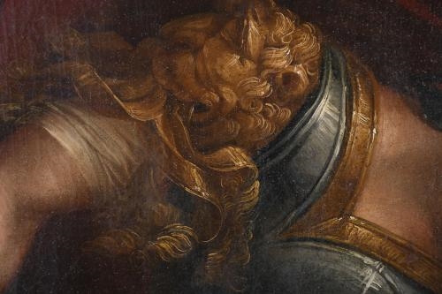 Artwork by Salvador Mayol, "LA MATANZA DE LOS INOCENTES", Made of Oil on canvas