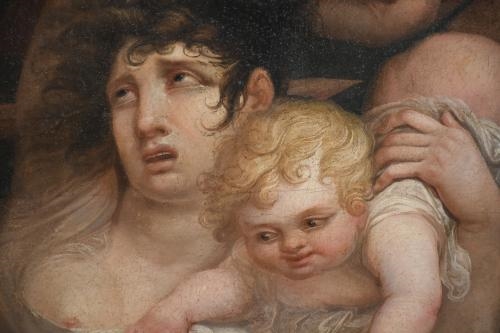 Artwork by Salvador Mayol, "LA MATANZA DE LOS INOCENTES", Made of Oil on canvas