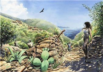 Patrice Réglat-Vizzavona: Djemnah, les ombres corses - Huberty & Breyne, Paris Miromesnil