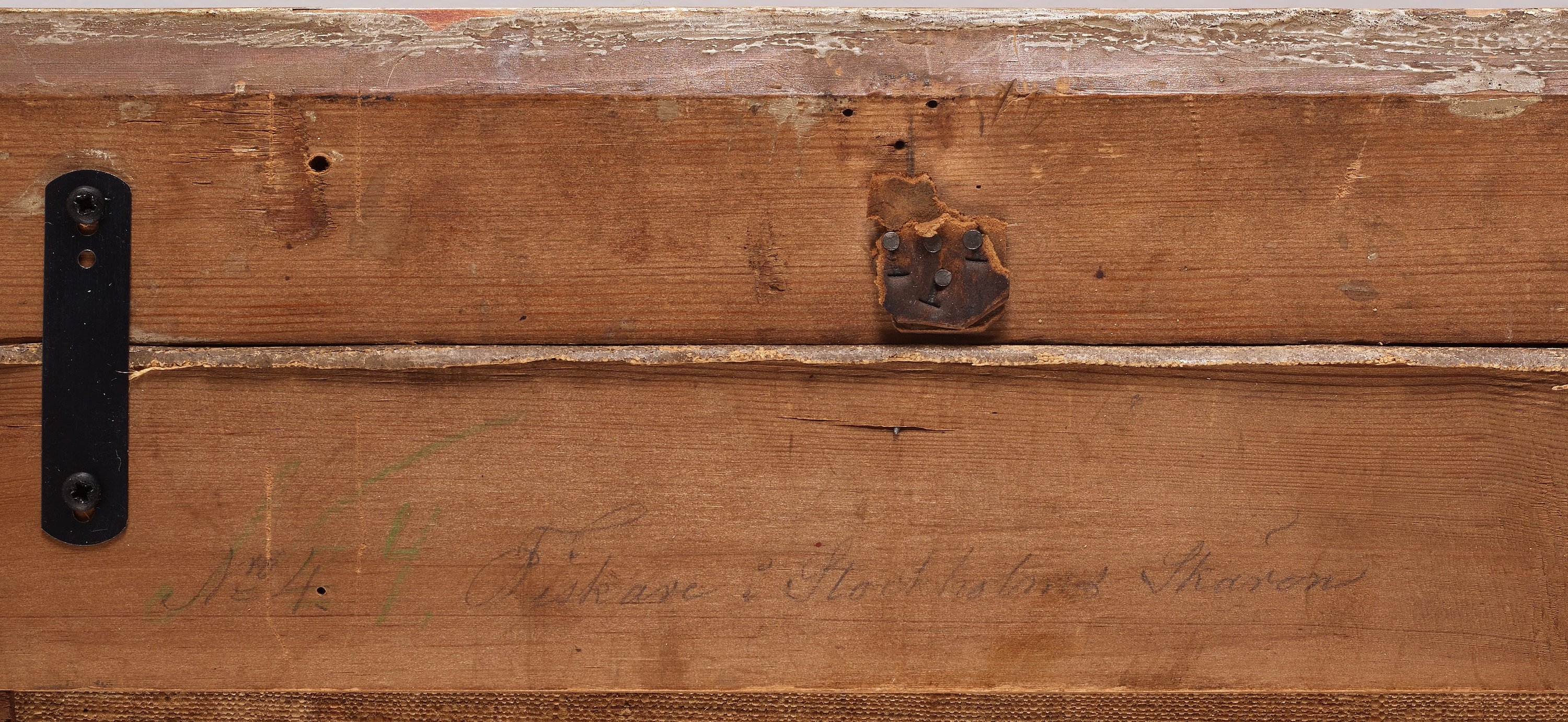 Artwork by Joseph Magnus Stäck, "Fiskare i Stockholms Skären", Made of Canvas