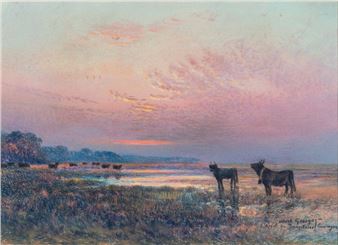 Two men on the road; The call of the Dompt...Camargue - Albert Gouges