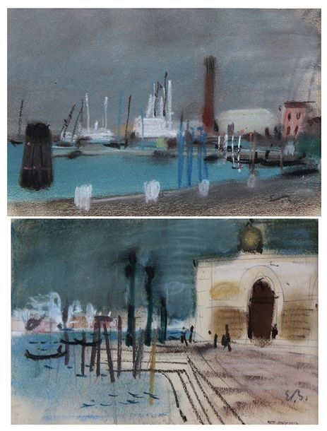 Épreuve D'artiste Signée Eugène BABOULENE - Port Méditerranéen