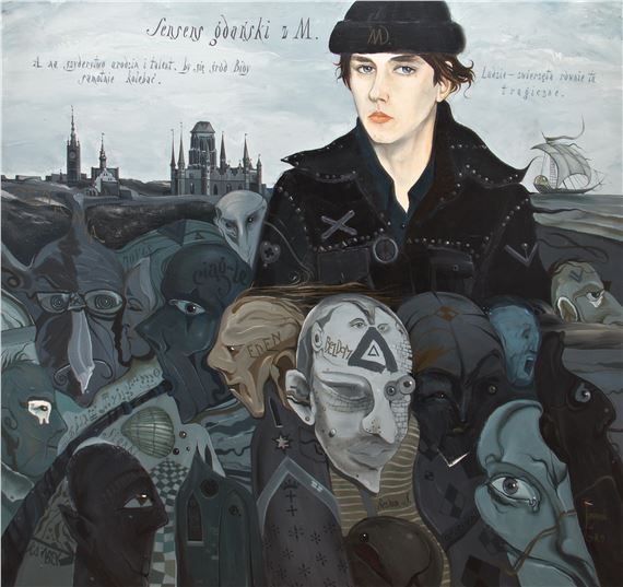 Sensens gdański z M. by Andrzej Lipniewski, 1989