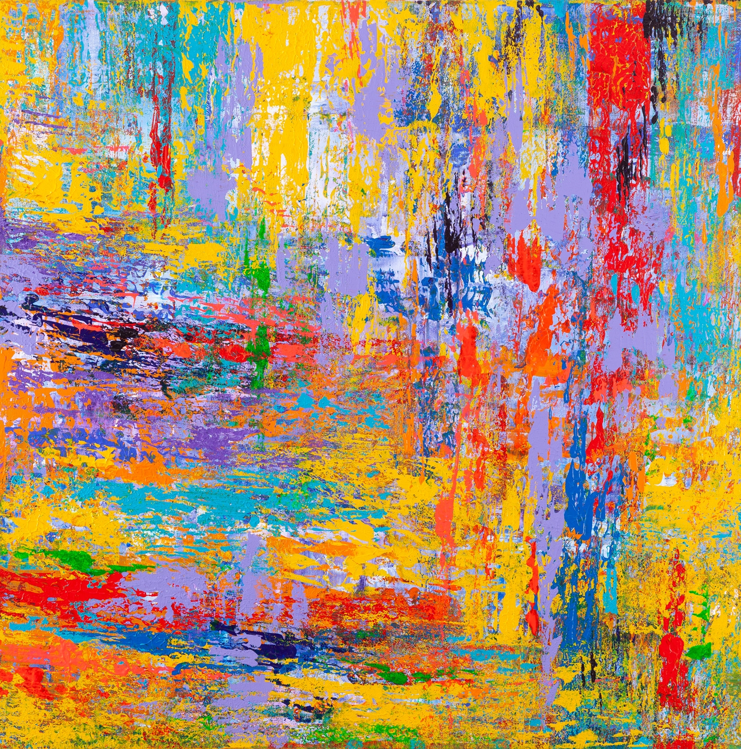 Artwork by Gossia Zielaskowska, Dream Of Paradise, Made of acrylic / canvas