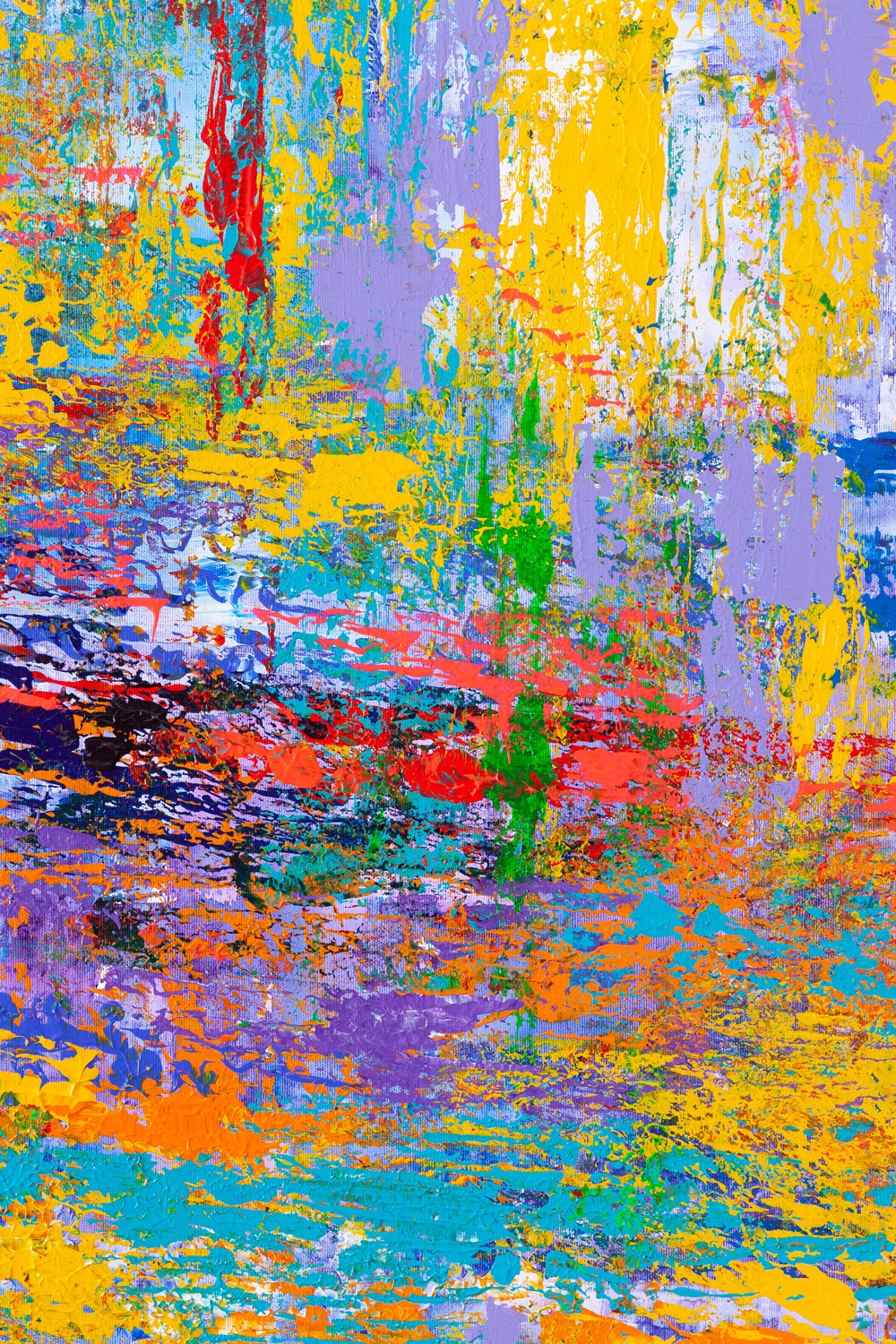 Artwork by Gossia Zielaskowska, Dream Of Paradise, Made of acrylic / canvas