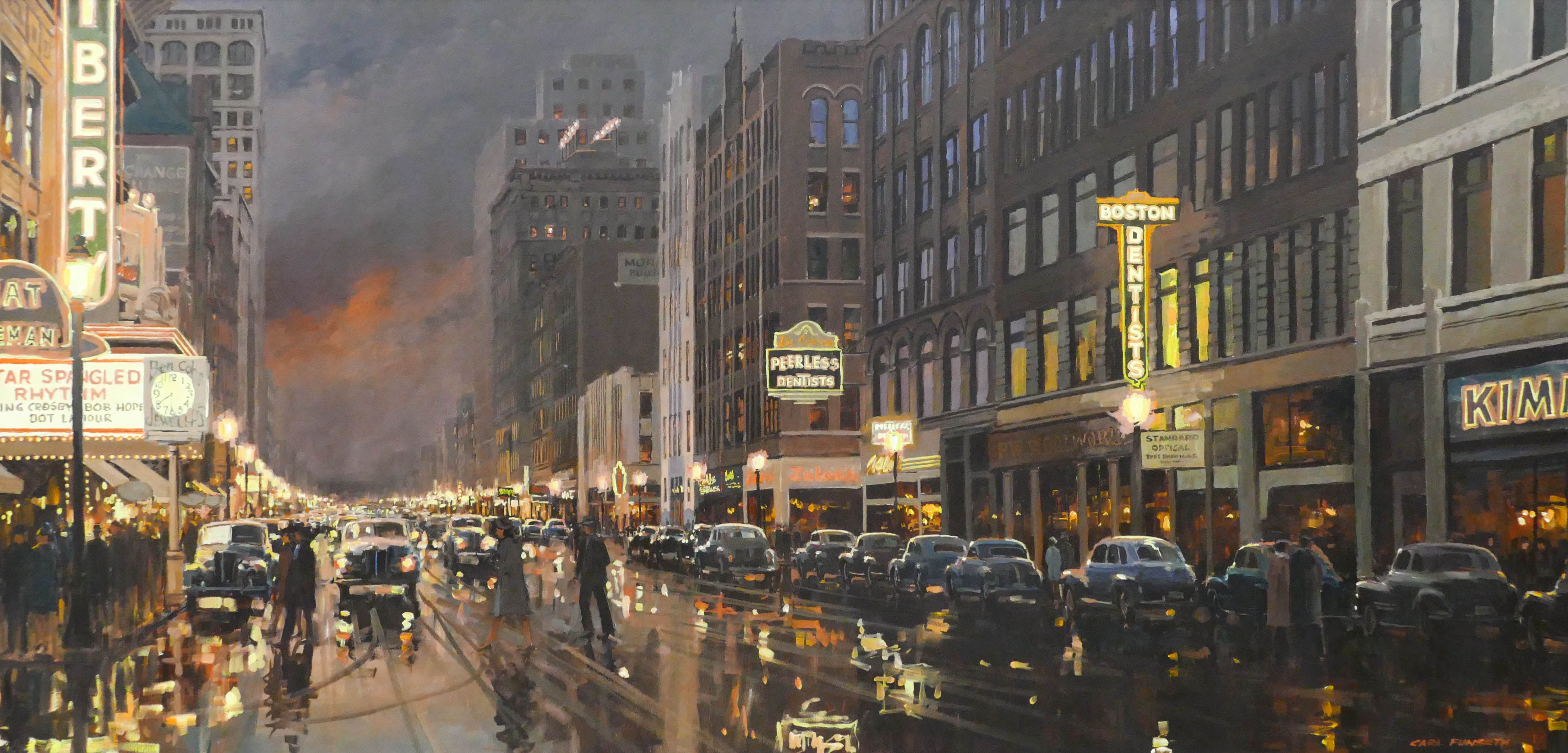Carl Funseth | Main Street | MutualArt