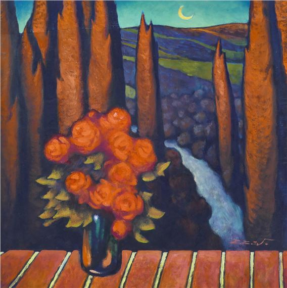 Red Rose Night by Z.Z. Wei