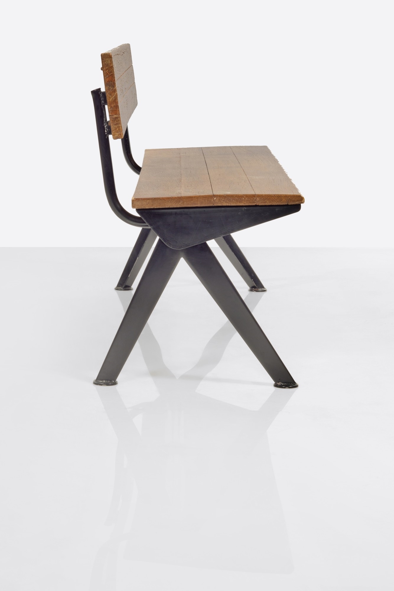 Jean Prouvé | Marcoule Bench (Circa 1955) | MutualArt