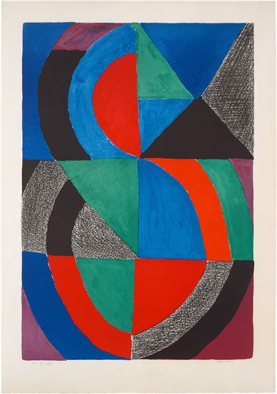 Grande icône (Large Icon) by Sonia Delaunay, circa 1970