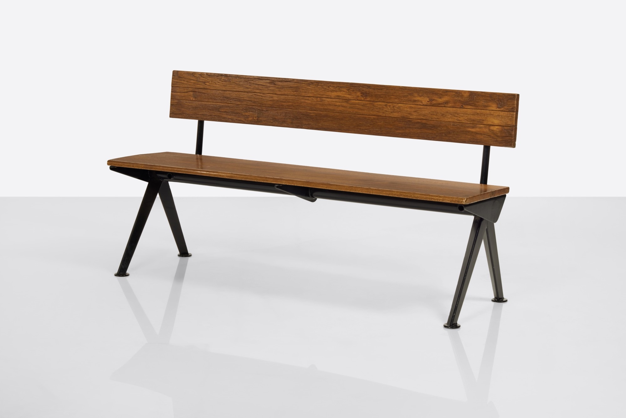 Jean Prouvé | Marcoule Bench (Circa 1955) | MutualArt
