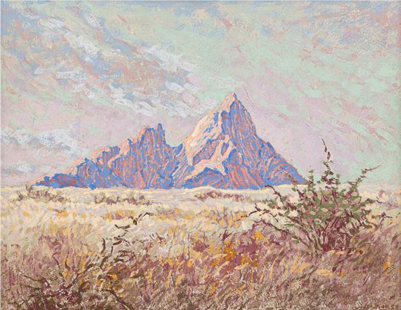 Spitzkoppe, Namibia by Johannes Blatt, dated 59