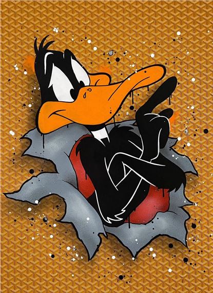 Figurine Artoyz Daffy Duck Polychrome – Vinyle – 2003 – Numérotée – NEUVE Scellée