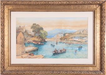 Noss Mayo on the river Yealm - J. B. Babb