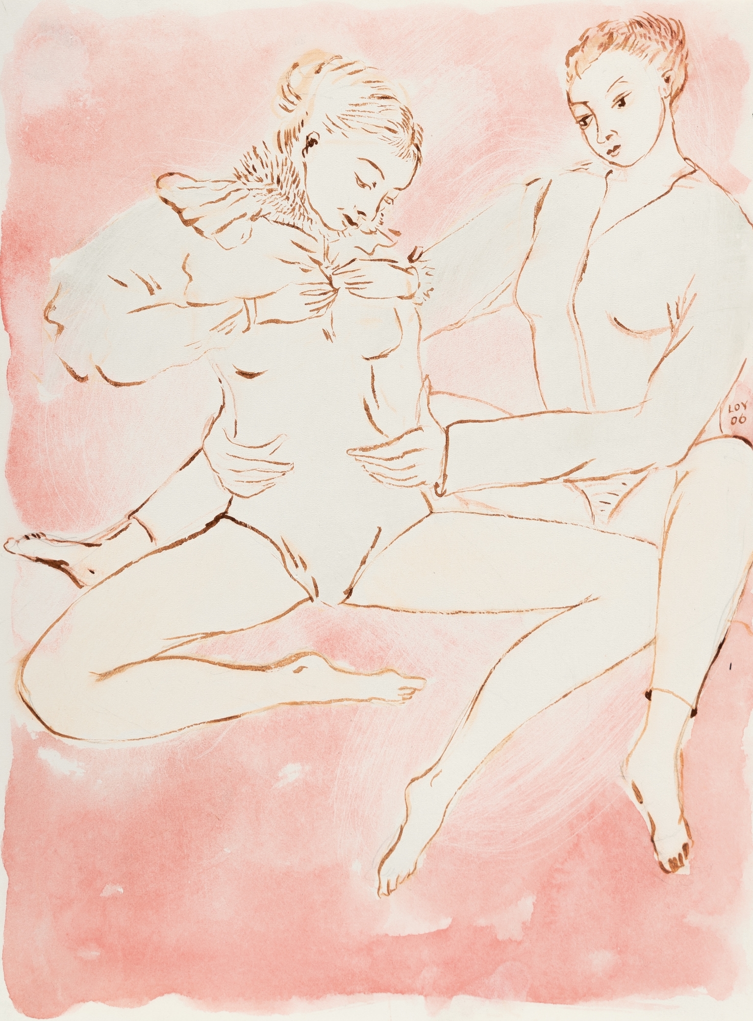 Artwork by Rosa Loy, ٳǱ辱Բ”, Made of Watercolour and Indian ink on wove