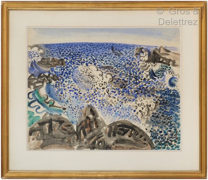 Raoul Dufy The port of Ulysses MutualArt