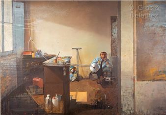 The artist's break - Francois Bard