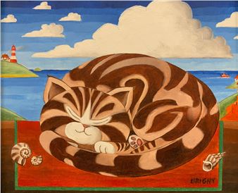 Tabitha's favourite sleeping place - Harriet Bright