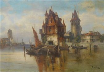 Dutch landscape - L. van Howe